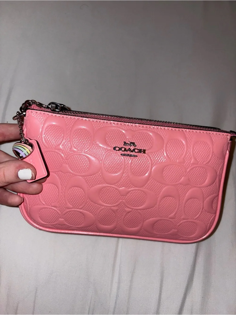 Coach compact wristlet